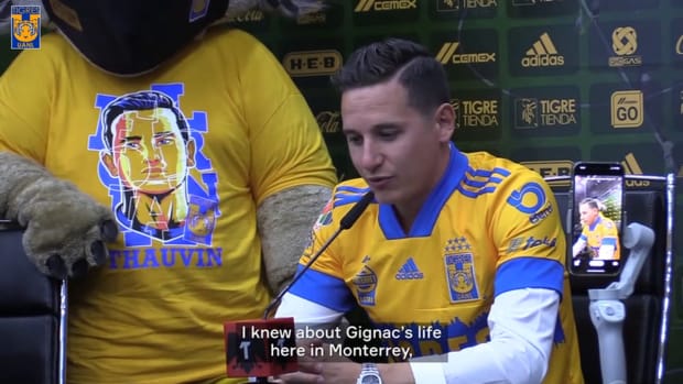 Florian Thauvin on joining Tigres and reuniting with Gignac